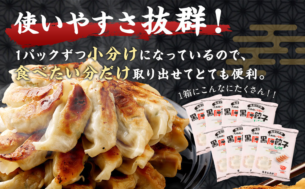 タレのいらない黒豚餃子(しょうが) 