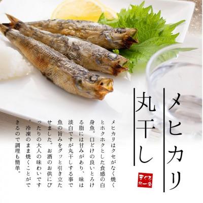 ふるさと納税 いわき市 メヒカリ丸干し　900g