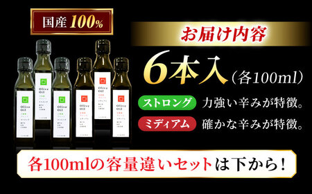 【11月中旬から順次発送予定】農園がテレビで紹介されました！ 江田島ブレンドミディアム 江田島ブレンドストロング オリーブオイルセット 計6本（各100mL×3本） 江田島市/瀬戸内いとなみ舎合同会社