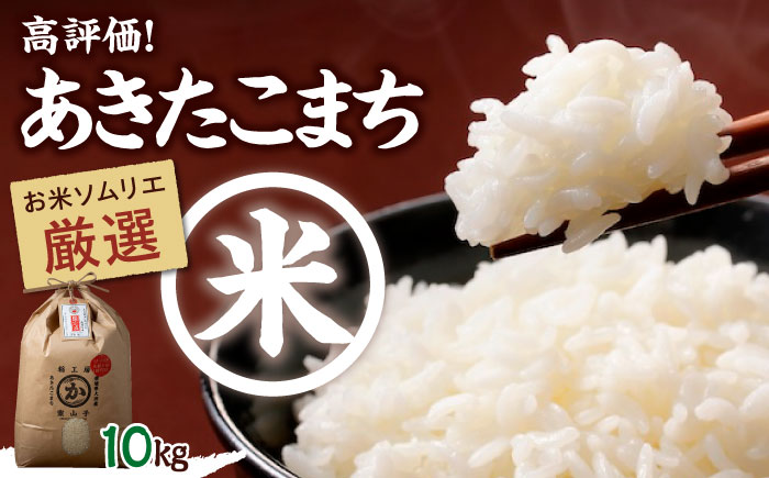 【先行予約】【令和7年産】【米食味鑑定士×お米ソムリエ×白米ソムリエ】知識・技術・愛情で育てた あきたこまち10kg（10kg×1袋）　愛媛県大洲市/稲工房案山子 [AGAV003]新米 お米 ご飯 おにぎり ごはん 白米  和食 おコメ  日本食 おこめ 国産