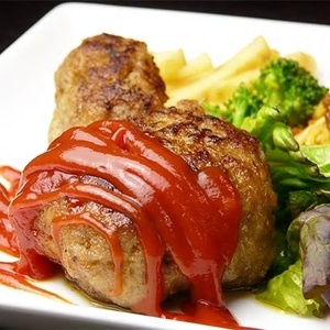 (冷凍) 肉料理 うし源の手造り ハンバーグ 5個入 ／ 130g×5個 黒毛和牛 国産豚 ビーフ 時短レシピ お弁当 ハンバーガー キャンプ バーベキュー 父の日 母の日 お中元 贈答用 贈り物 暑