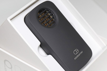 オゾバリア モバイルタイプ2点セット（本体＋専用バッテリー）【ダークグレー】空気清浄機 雑貨 日用品 秋田県 小坂町