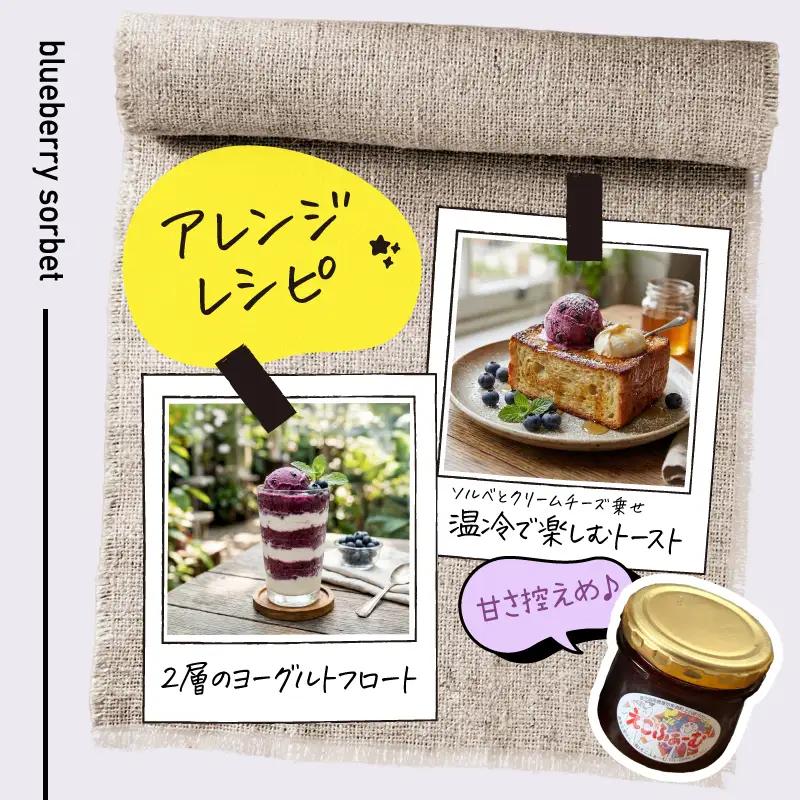 2685 ブルーベリーソルベ（6個入り） KN106-001 アイス 果物 菓子 加工食品