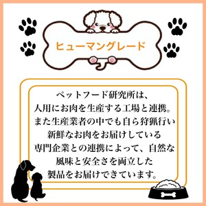 ペットフード研究所 国産無添加 鹿スジジャーキー100g【087D-064】