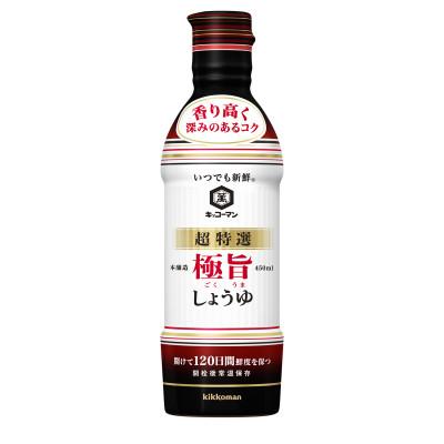 ふるさと納税 野田市 キッコーマン　いつでも新鮮　 超特選 極旨しょうゆ　450ml×12本セット