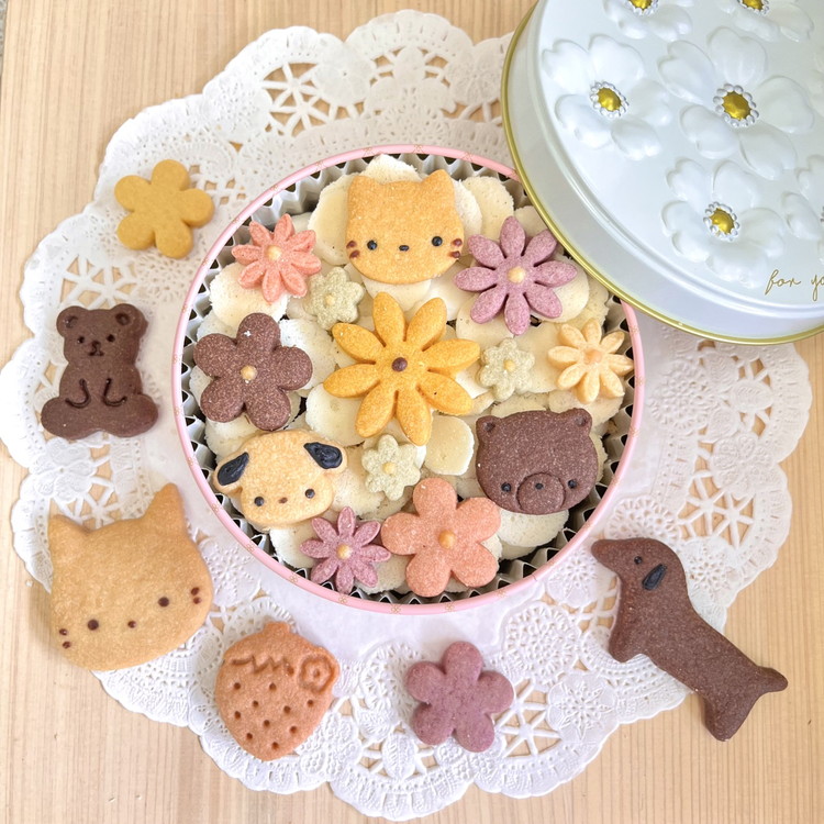 無添加クッキー缶と無添加マドレーヌの6点セット《食品添加物不使用》