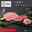 【ふるさと納税】白老和牛ステーキセット《敷島ファーム》牛肉 黒毛和牛 ステーキ セット 北海道ふるさと納税 白老 ふるさと納税 北海道