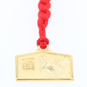 [K18] 干支絵馬根付 (12種) (柄：酉)