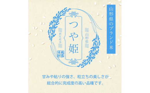 ＜定期便 6回＞ 令和6年産 つや姫 5kg×2 計10kg 6回 精米 【最上ノ米蔵】 山形県産 こめ お米 米 白米 F3S-2349