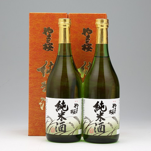 やまと桜「純米酒」(720ml×2本 or 1800ml×1本）_イメージ1