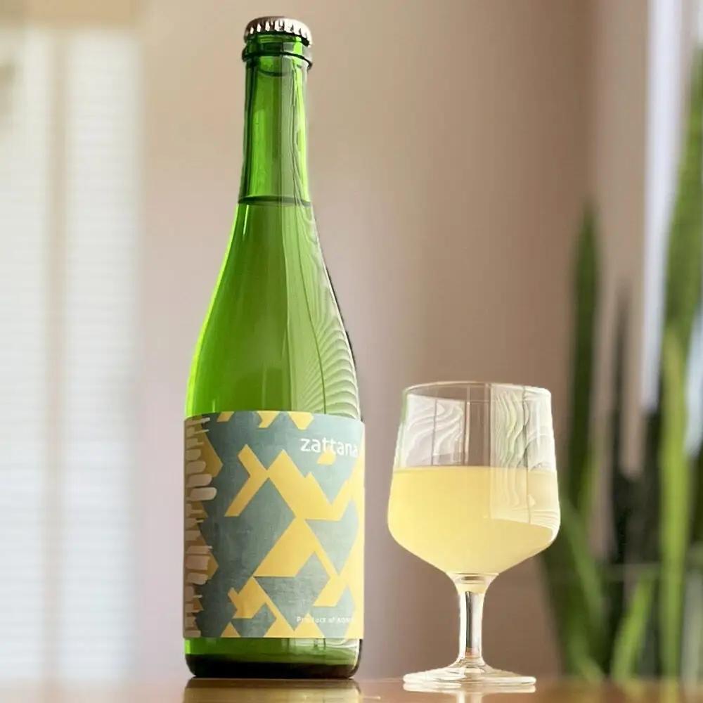 シードル zattana cidre 鴻雁来 750ml 1本