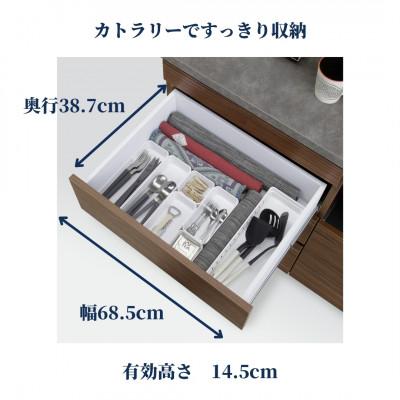 ふるさと納税 大川市 キッチンカウンター　ブラウン　カリーナ　幅116cm |  | 01