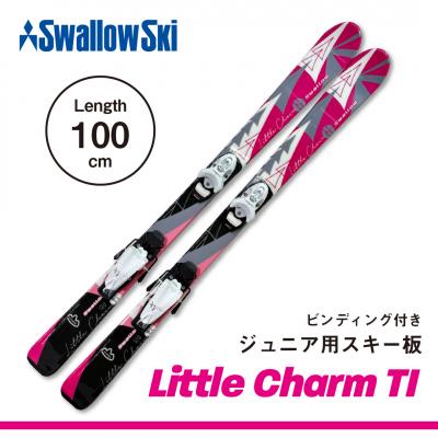 ふるさと納税 飯山市 【ジュニアスキー・100cm】 LITTLE CHARM-TI
