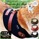 【ふるさと納税】【中型犬用】ハーネス　コーデュラ×本牛革(レッド×ブラウン革)　【雑貨・日用品・中型犬用・ハーネス・本牛革・本革・ペット用品・散歩用品】◇