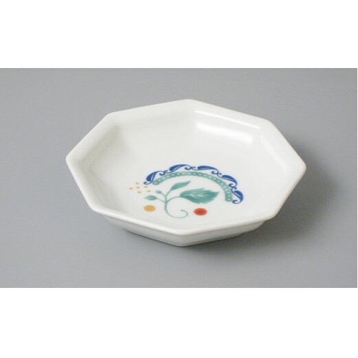 有田焼 森のミモザ八角小皿（3枚セット） A10-97_イメージ2