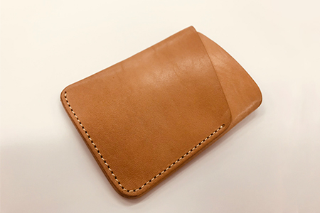 国産牛ヌメ革　カードケースウォレット