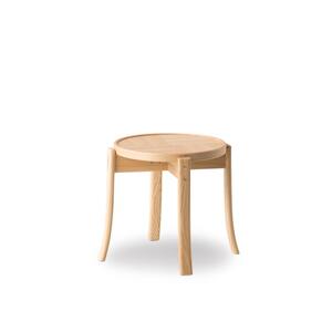 旭川家具 カンディハウス ルントオム スツール（椅子）北海道タモNF 椅子 _00256