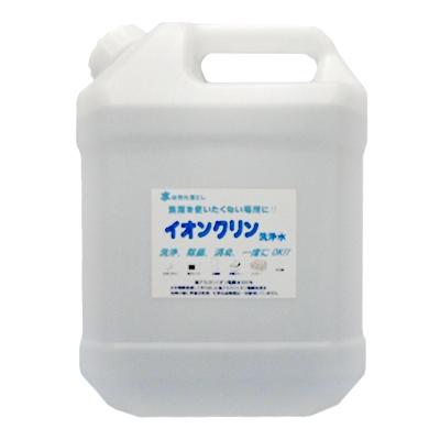 ふるさと納税 泉南市 ●イオンクリン洗浄水　アルカリイオン電解水4リットルボトル1本+400mlスプレーボトル1本 |  | 01