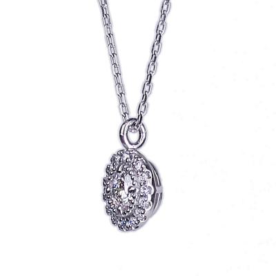 ふるさと納税 甲府市 プラチナ ダイヤ0.14ct 45cm ペンダント PNI-303-PT |  | 01