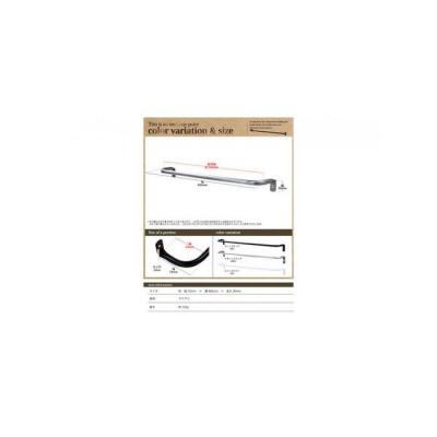 ふるさと納税 堺市 monoKOZZ アイアンタオルハンガー 太 400mm【マットブラック】タオル掛 40cm 日本製 |  | 02