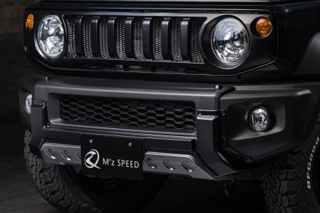 【カーボン柄 ブラック仕様 】 【スズキ ジムニーシエラ JB74W】フロントグリル （AES製） 2401-4610 