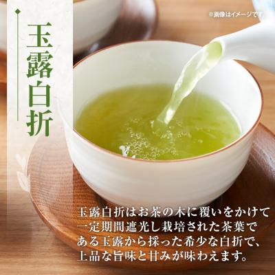 ふるさと納税 古賀市 こがしティー 上白折 玉露白折 白折3点セット |  | 03