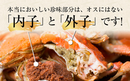 [先行予約]【市場直送】 冷凍 訳あり無選別 茹でせいこ蟹 5杯【冷凍配送】[2026年1月8日より順次発送] [B-065015] / 茹でがに セイコガニ かに カニ 希少 内子 外子 コク 濃厚