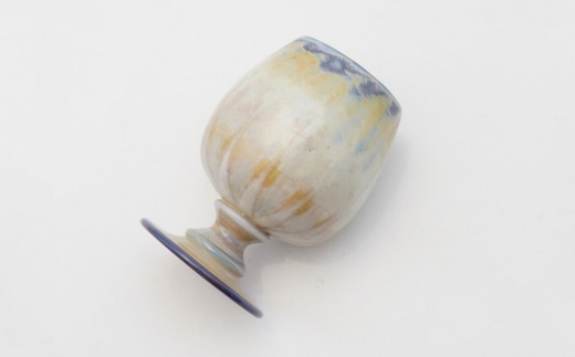 Ceramica Stripes Tulip セラミカストライプチューリップ（ハレの日のグラス）＜カラー：青＞_イメージ2