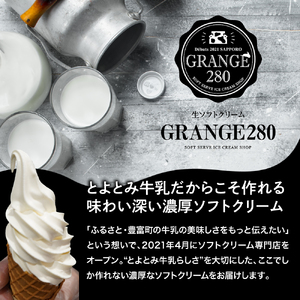 生ソフトクリーム【濃厚クリーム】計10個【GRANGE280】
