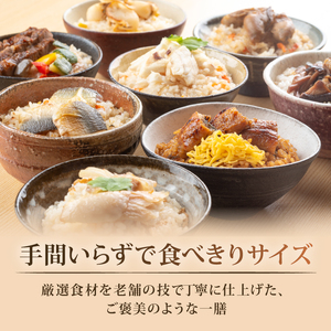 【炊き込みご飯】贅沢御膳 簡単お試し3種パック炊き込みご飯