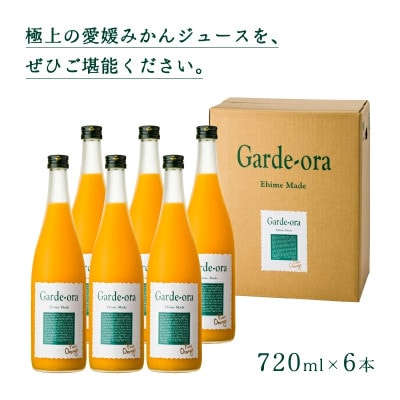のま果樹園のみかんジュース「ガーディ・オレ・スペシャル」720ml×6本【V003030SET6】【1634384】