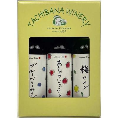 ふるさと納税 八女市 フルーツワイン300ml3本セット