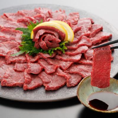 ふるさと納税 あさぎり町 【熊本と畜】桜屋 上赤身馬刺し 300g【専用醤油付き150ml】(あさぎり町)