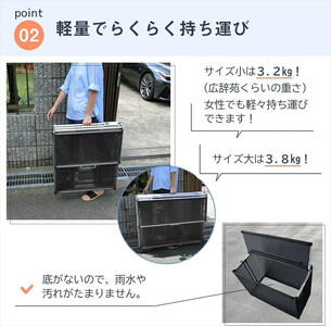 カラスよけ ゴミ ネット ボックス 屋外 3秒折畳み式 小 約180L 小 60cm ネイビーブルー【 ゴミネット ゴミ箱 ゴミボックス ゴミネット ゴミ箱 ゴミ捨て場 ゴミネット ゴミ箱 ゴミBOX