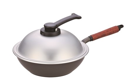 ウーウェンパン＋IH対応28cm  北陸アルミニウム フライパン IH対応 深型 日本製 ギフト プレゼント 贈り物