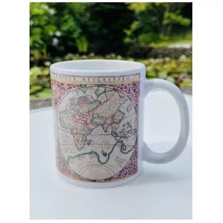 和泉市久保惣記念美術館オリジナルマグカップセット(「当時三美人」と「世界図」)【1528032】
