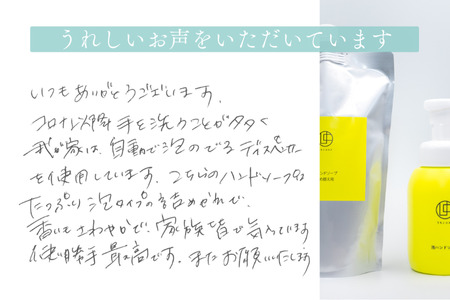 うちこコスメ泡ハンドソープ 250ml＆詰め替え用500mlセット【スキンケア 洗浄 化粧品 コスメ 美容 人気 おすすめ 送料無料】ハンドソープ 泡タイプ 泡ハンドソープ ポンプ ハンドウォッシュ 