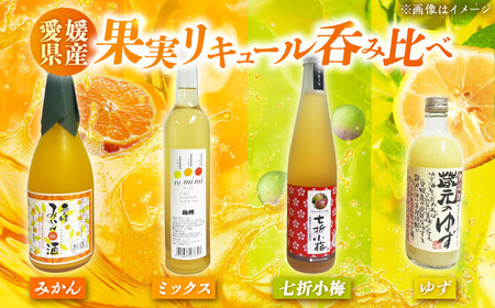 愛媛県産「果実系リキュール」呑み比べセット BKAW002 リキュール
