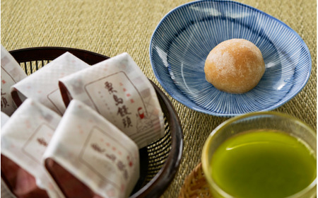 粟島まんじゅう 10個入り(25g×10個) 新潟県 五泉市  渡六菓子店