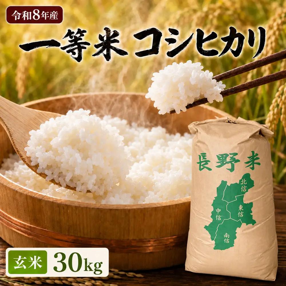 【令和8年先行予約】一等米コシヒカリ 玄米 30kg | ファームいちまる 