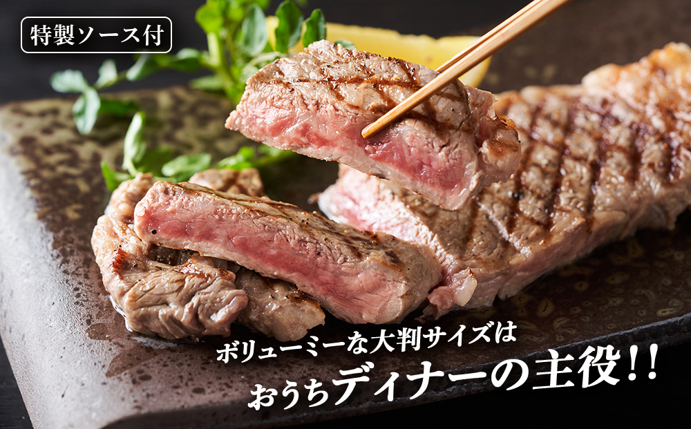 【定期便3カ月】 白老牛 サーロイン ステーキ 200ｇ×3枚 特製ソース付き 和牛 牛肉 ギフト 北海道 ＜徳寿＞ BJ067_イメージ2