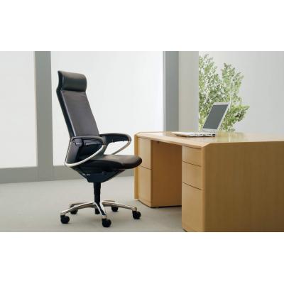 ふるさと納税 宮田村 コクヨチェアー　フィロソフィー(ブラック)/本革・フローリング用(Vキャスター)　 |  | 02