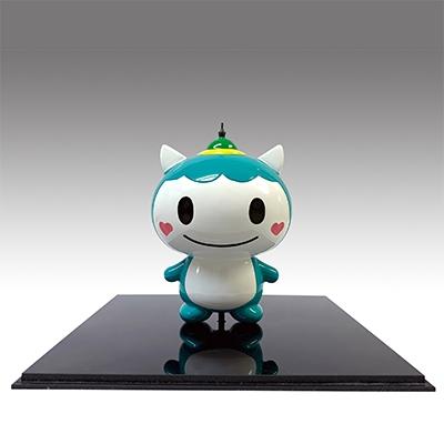 ふるさと納税 藤沢市 【受注生産】藤沢市公式マスコットキャラクター　ふじキュンフィギュア(ノーマル)