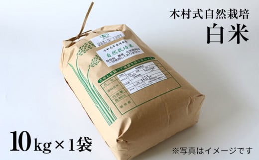 米 お米【木村式自然栽培】 白米 ヒノヒカリ 10kg ＜ハマソウファーム＞ [CBR004]