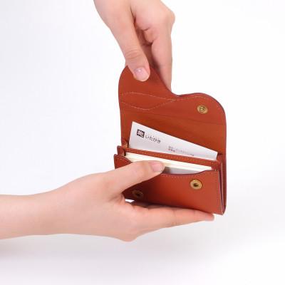 ふるさと納税 赤平市 鞍名刺入れ　キャメル |  | 02