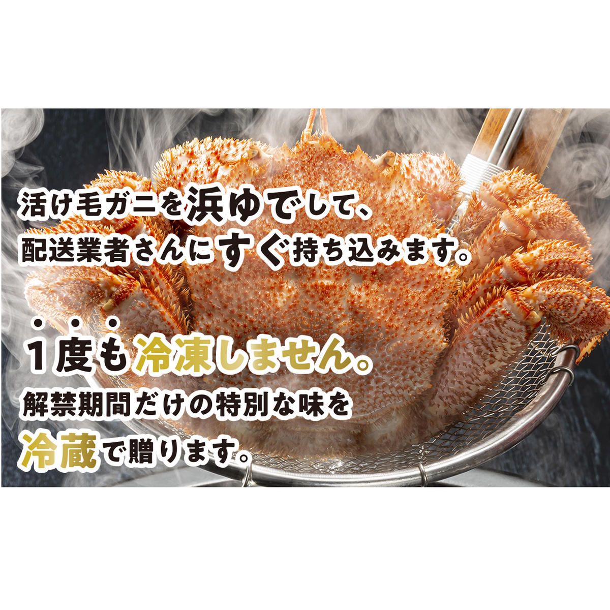 ＜ 2027年2月上旬より発送開始 ＞ 【 定期便 全 3回 】 北海道産 浜ゆで 毛ガニ 2尾 × 3回 （ 計 6尾 ） 毛蟹 毛がに かに味噌 カニ味噌 新鮮 旬 ボイル 浜茹で 海鮮 海産物 