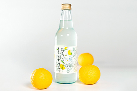 きとうゆずサイダー　340ｍｌ×12本セット ゆず  サイダー 飲み物 ジュース OM-28