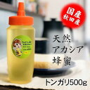 【ふるさと納税】「天然アカシアはちみつ500g」でんのうさん家 | ハニー 蜂蜜 食品 人気 おすすめ 送料無料