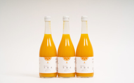 無添加 果汁100％ 不知火ジュース 720ml×3本入 不知火 柑橘 みかん 蜜柑 ミカン 飲料 ジュース 100％ 愛媛みかん 愛媛県産 【2026年4月上旬～12月上旬まで発送予定】【えひめの町（超）推し！（愛南町）】（574-1）
