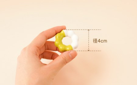 Donut Aセット 箸置き 5点set【224porcelain】[NAU003] 肥前吉田焼 焼き物 やきもの 器 うつわ 皿 さら